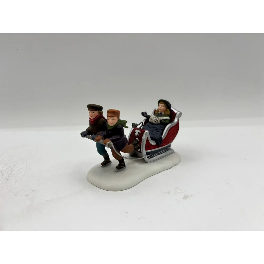 Department 56 1994 Vintage Heritage Village Collection Winter Sleighride 5825-4